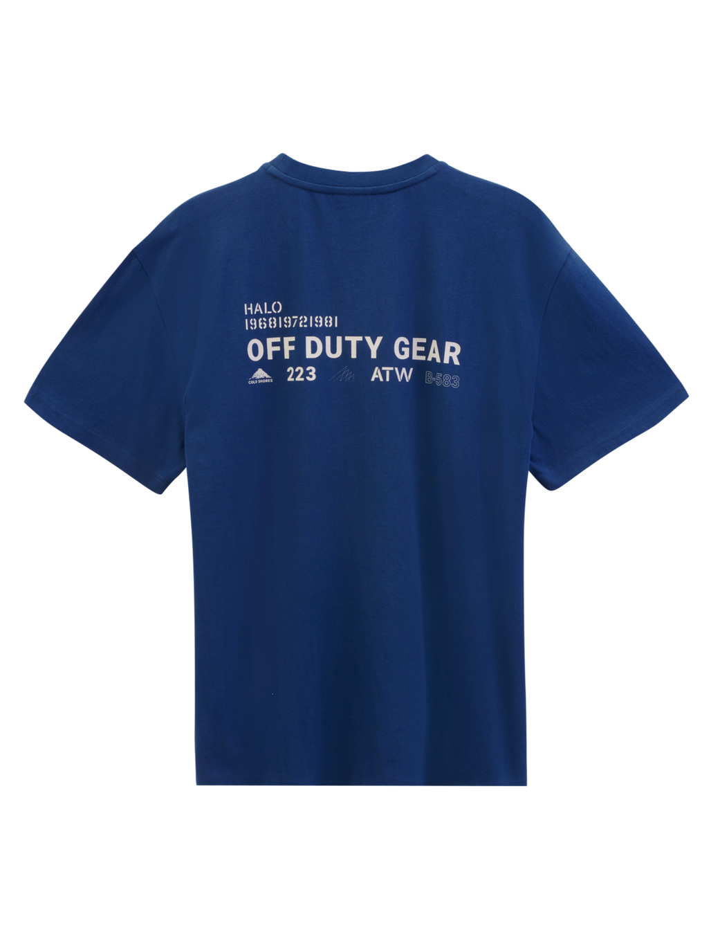 HALO COLD SHORE T-SHIRT, SARGASSO SEA, packshot