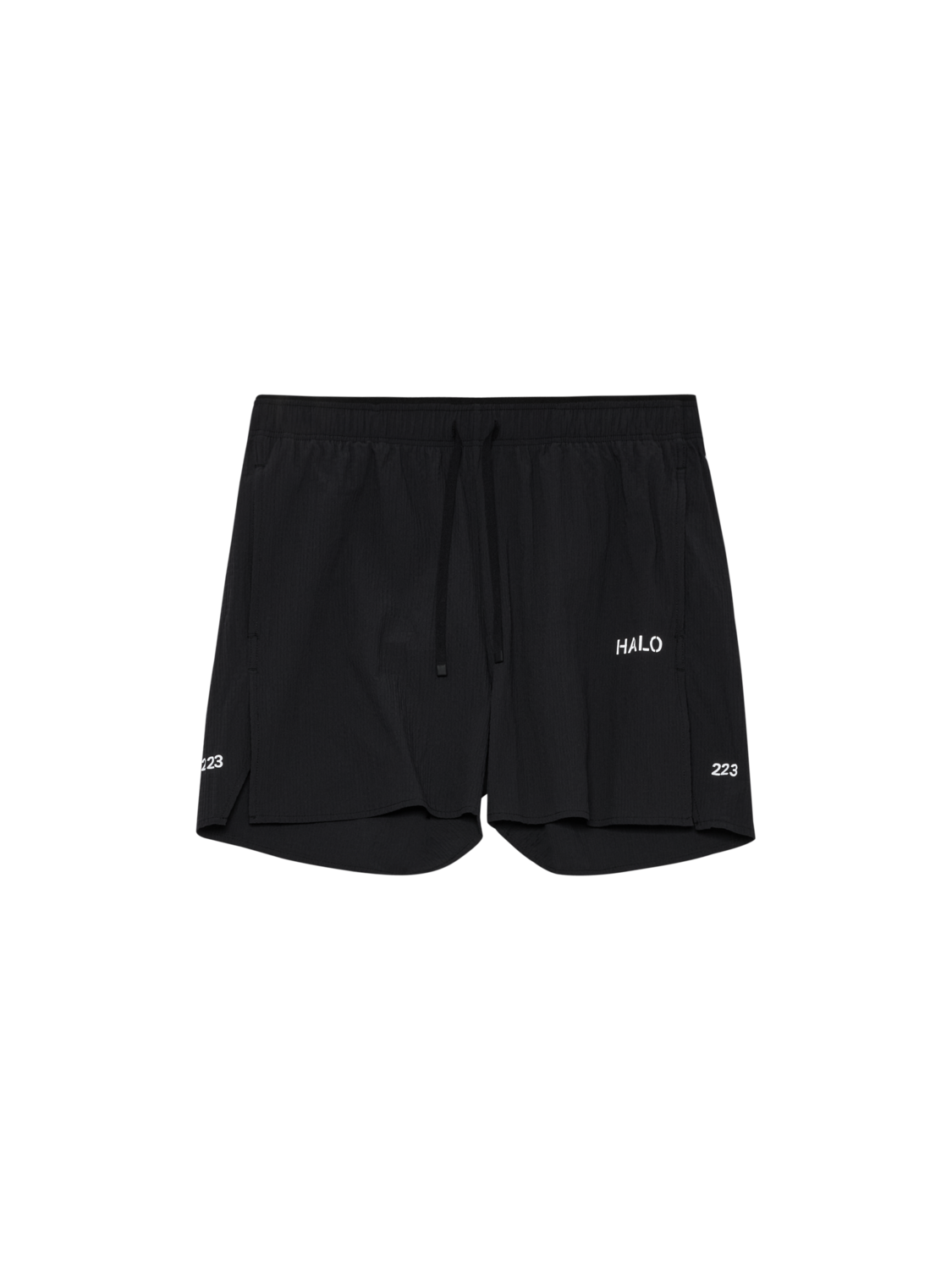 HALO WAFFLE TECH SHORTS, BLACK, packshot