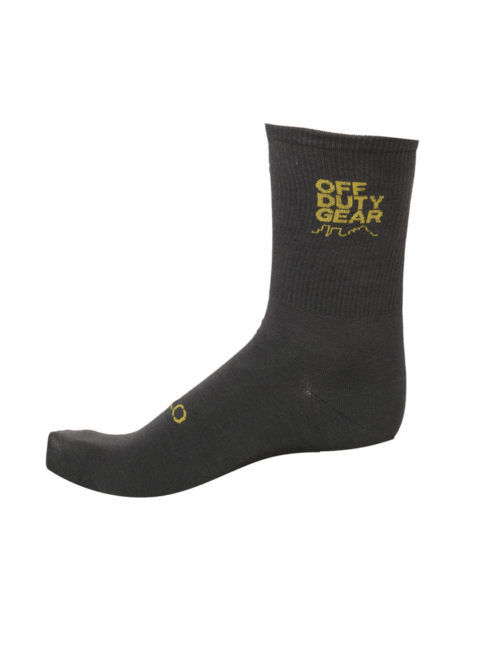 HALO COTTON SOCKS, RAVEN, model
