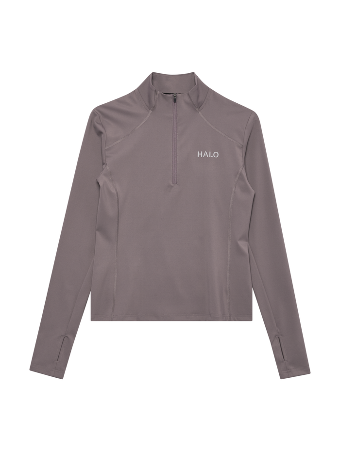 HALO WOMEN TRAINING HALF ZIP, SPARROW, packshot