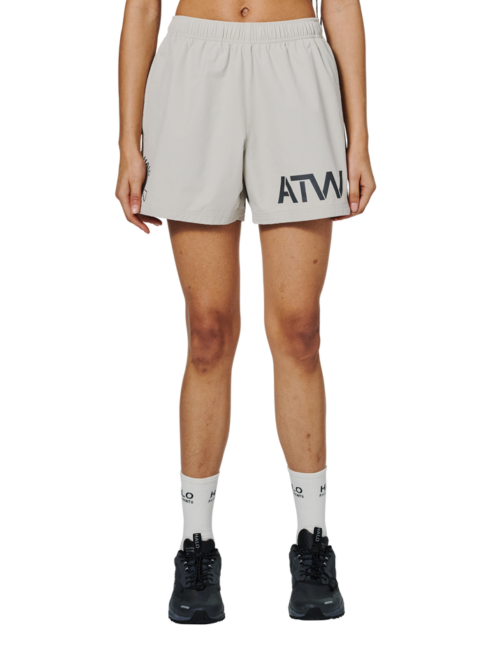 HALO SHORTS, SILVER LINING/BLACK REFLECTIVE, model