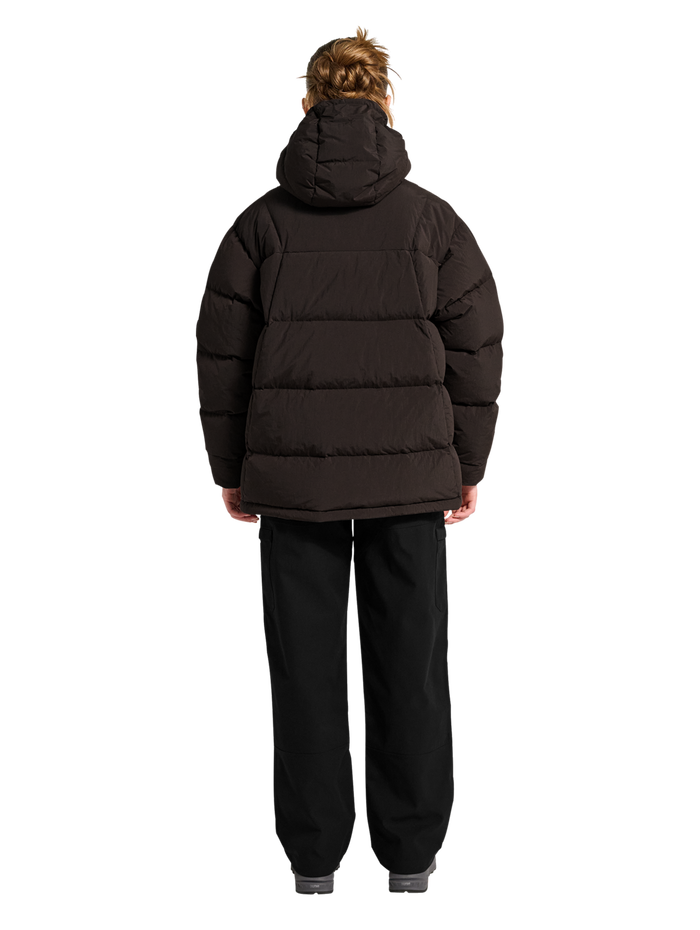 HALO MAVERICK DOWN JACKET, CHOCOLATE TORTE, model