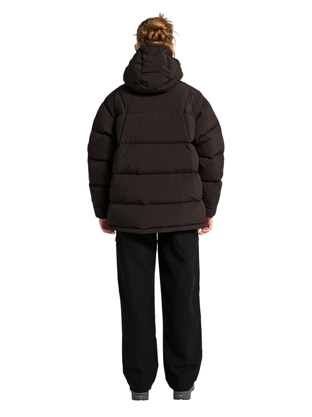 HALO MAVERICK DOWN JACKET, CHOCOLATE TORTE, model