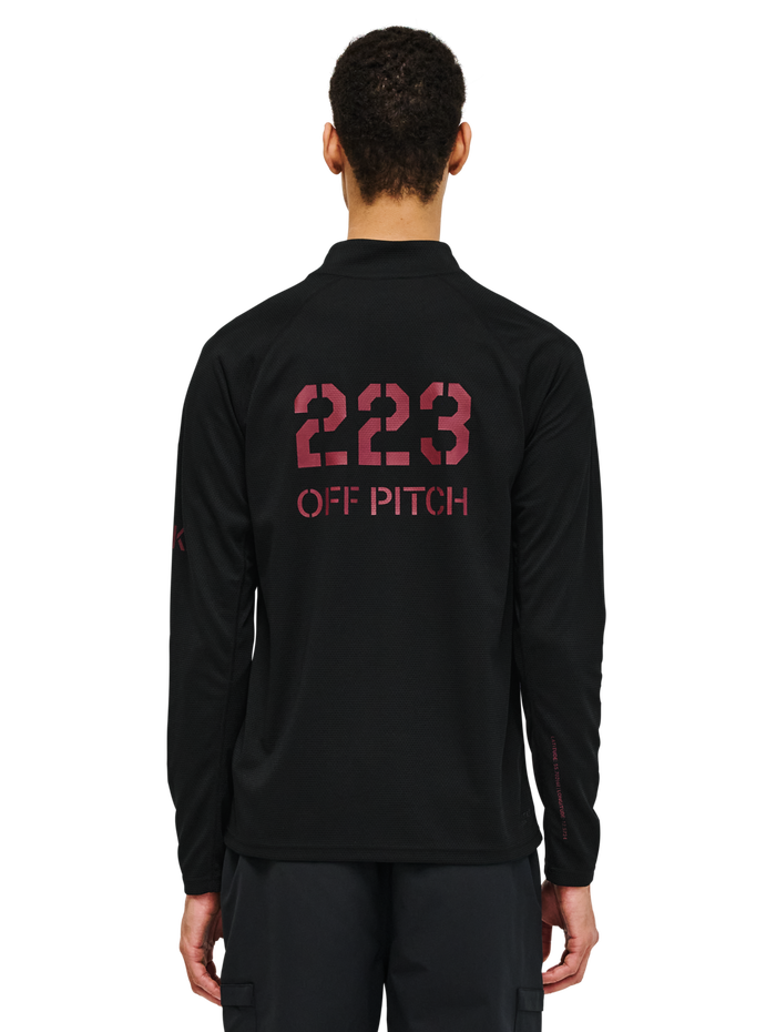 HALO DBU SORONA HALF ZIP, BLACK, model