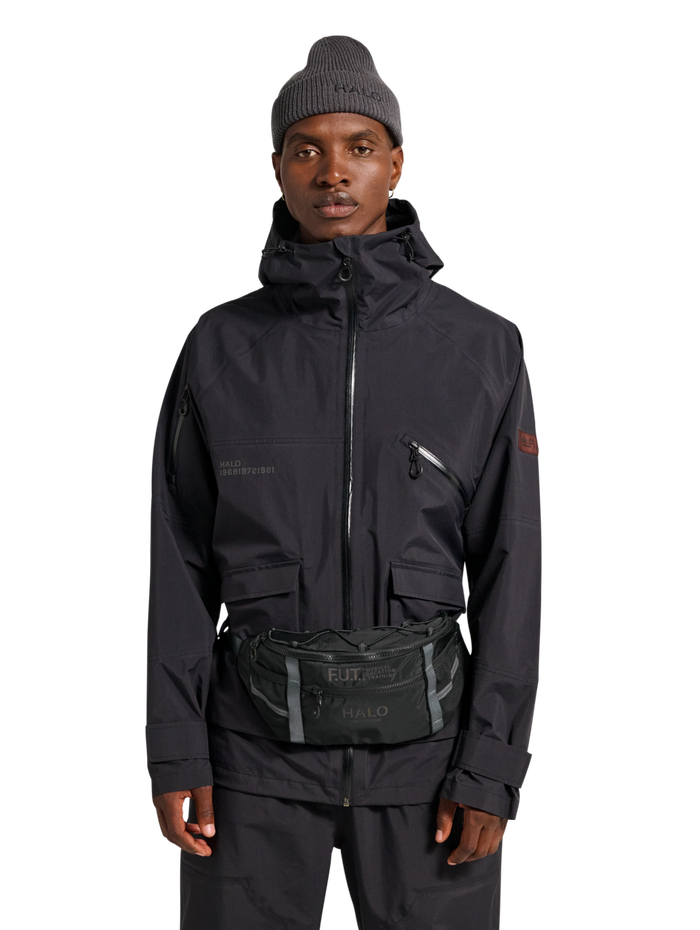HALO UTILITY BUMBAG, BLACK, model