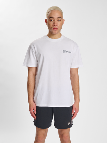 HALO T-SHIRT, WHITE, model