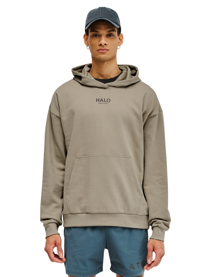 HALO GRAPHIC HOODIES, SENECA ROCK, model