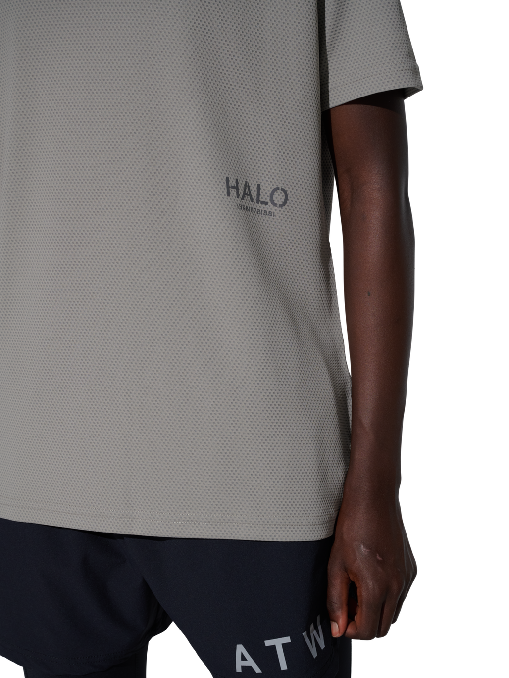 HALO SORONA T-SHIRT, MOURNING DOVE, model