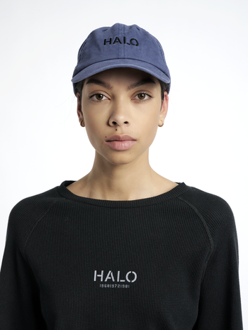HALO CAP, BLUE, model