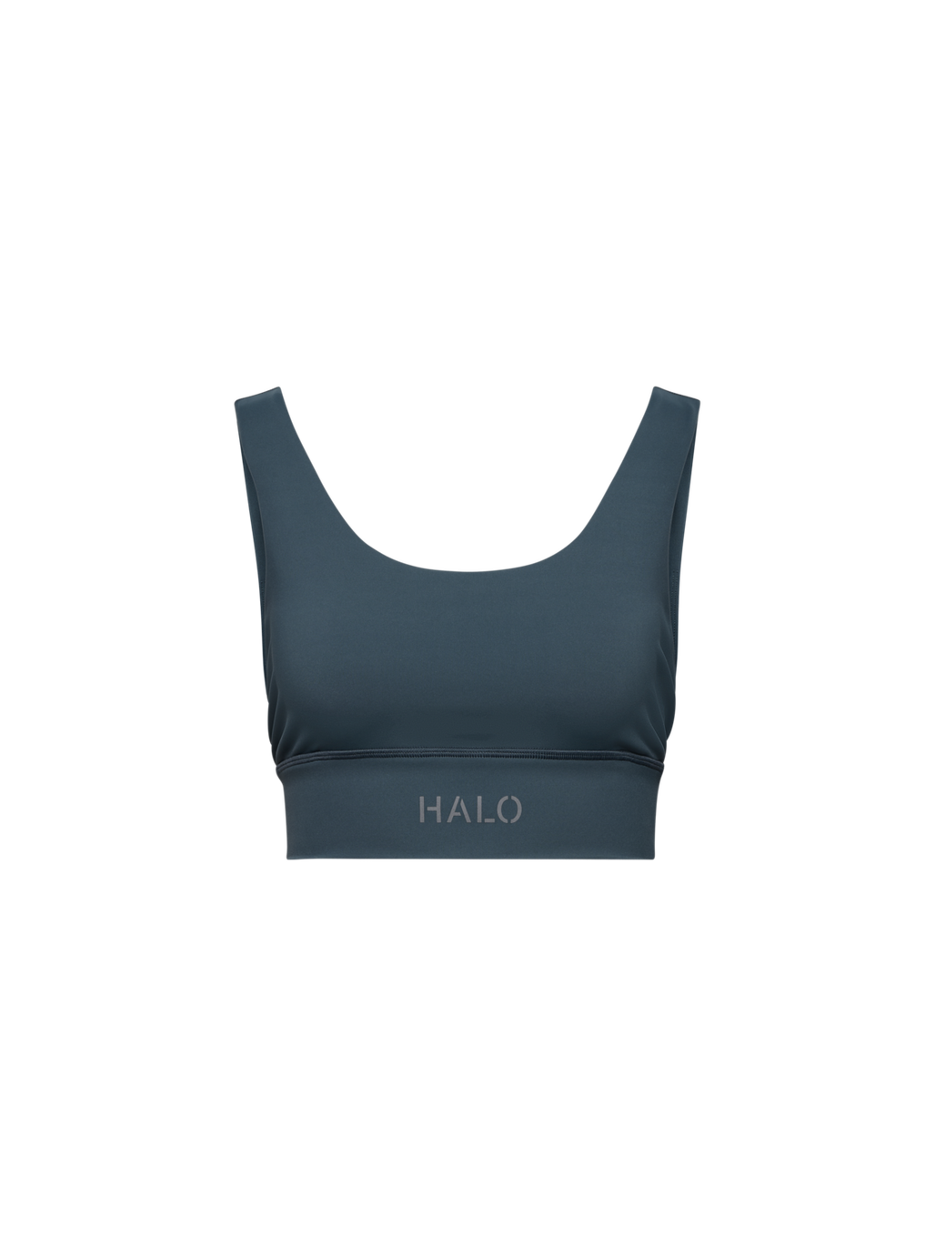 HALO WOMEN TRAINING BRA, DARK SLATE, packshot