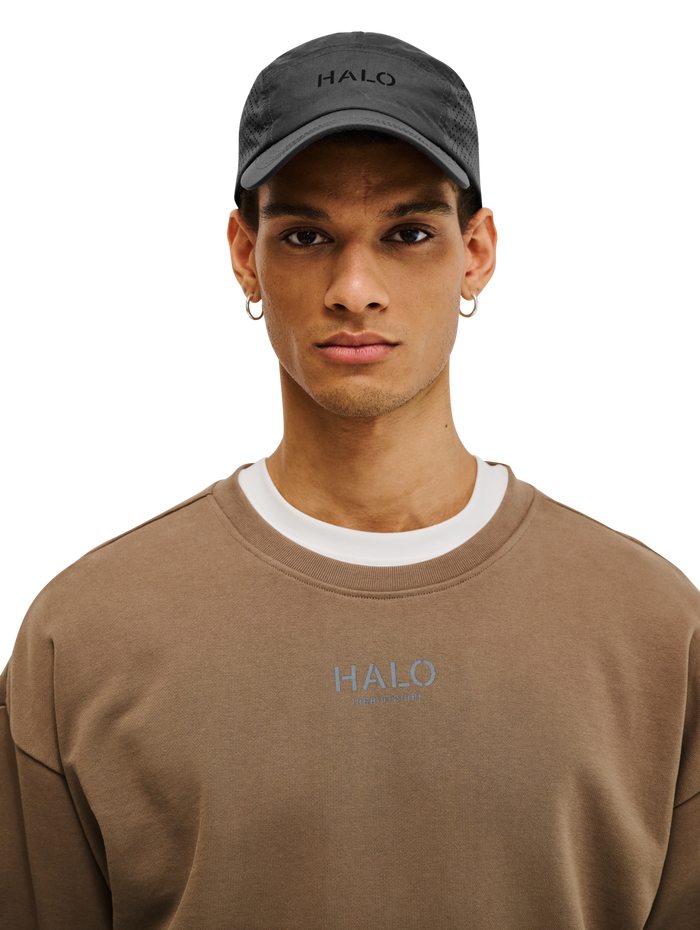 HALO NYLON LIGHTWEIGHT CAP, RAVEN, model