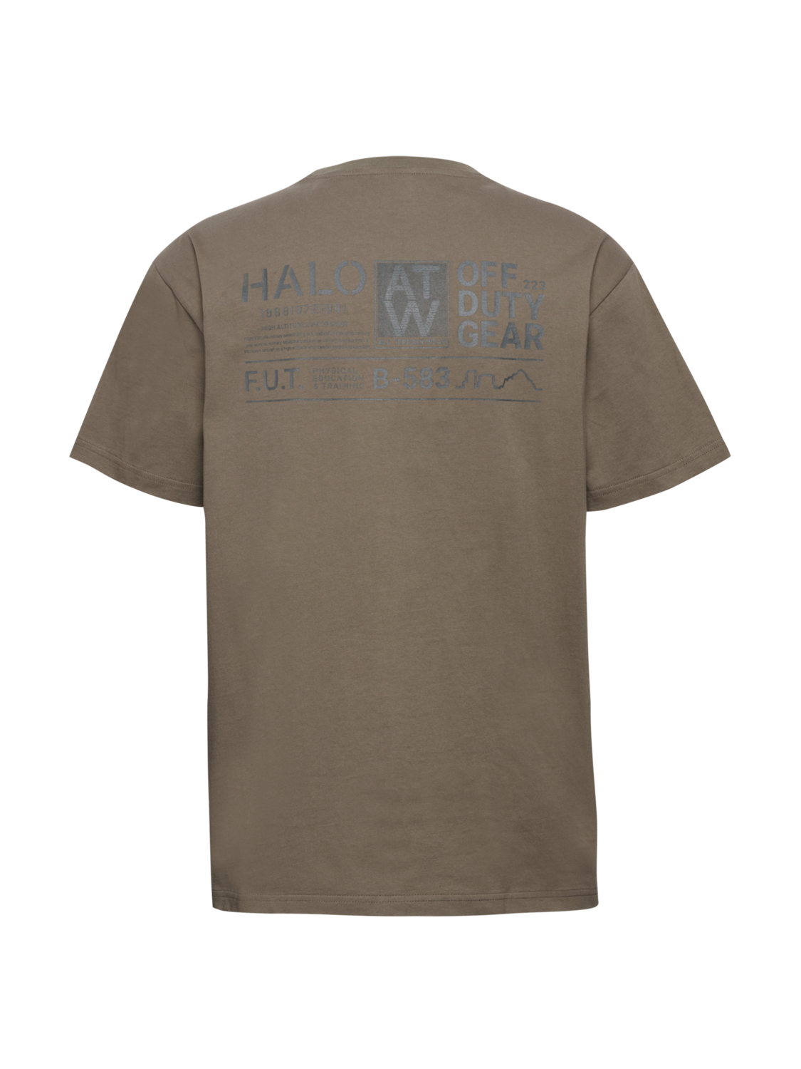 HALO GRAPHIC T-SHIRT 03, CHOCOLATE CHIP, packshot