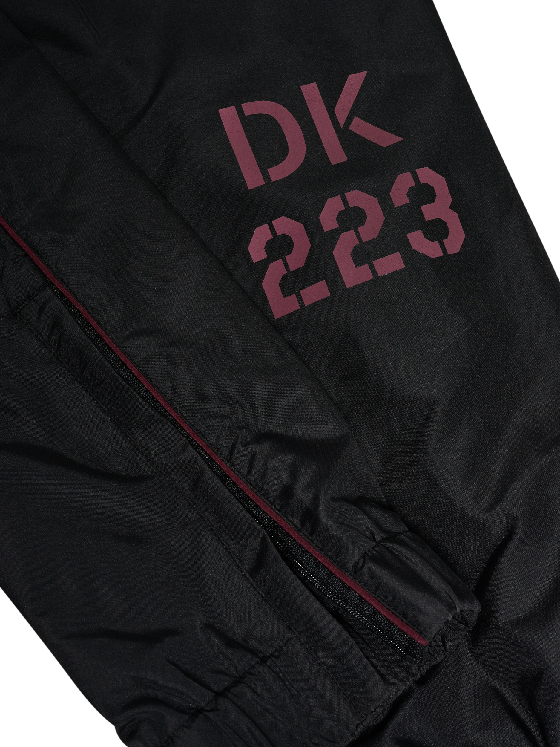 HALO DBU  TRACKSUIT  PANTS, BLACK, packshot