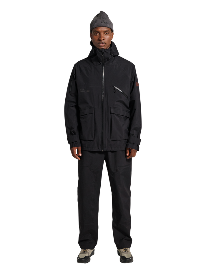 HALO GHOST SHELL JACKET, BLACK, model
