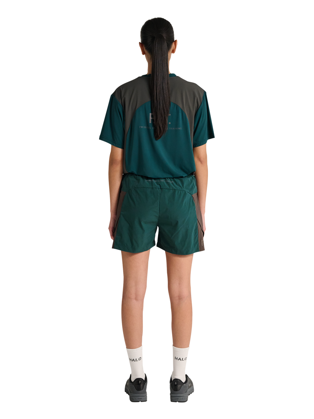 HALO DIVISION SHORTS, SEA MOSS, model