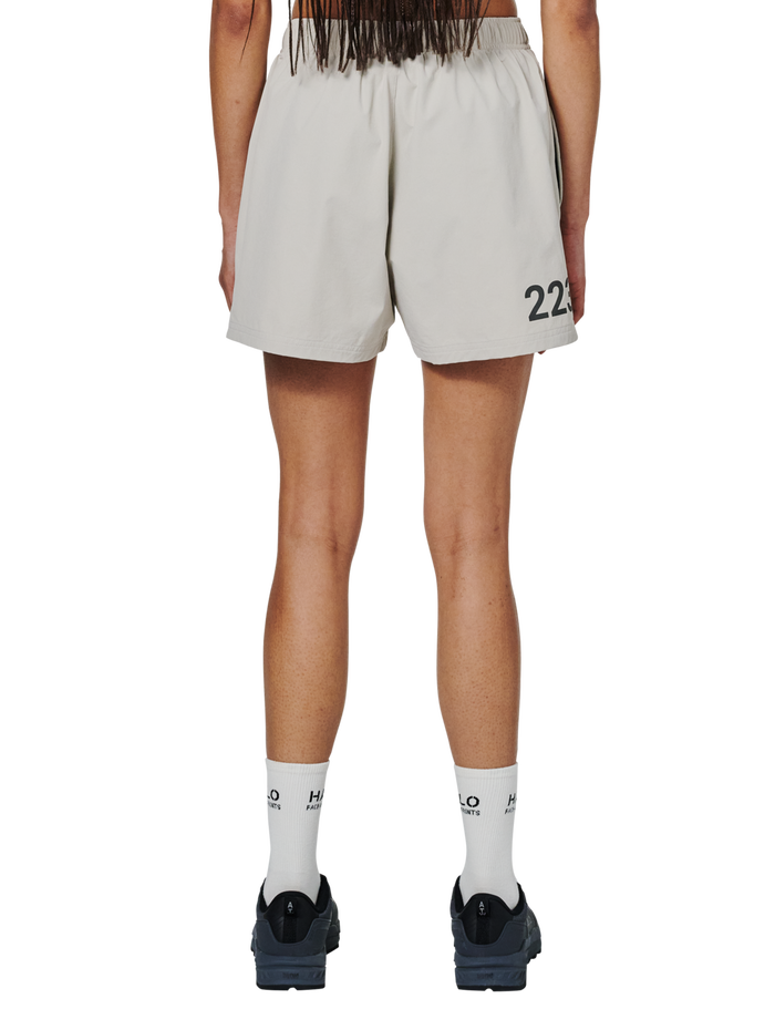 HALO SHORTS, SILVER LINING/BLACK REFLECTIVE, model