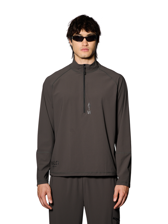 HALO AIRBORNE HALF ZIP, RAVEN, model