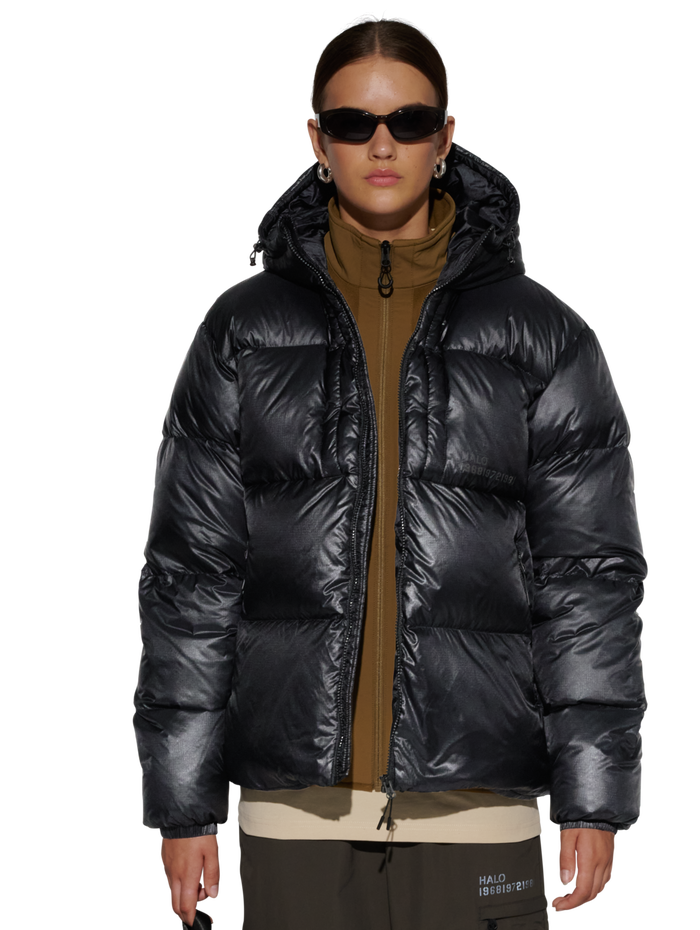 HALO TROOPER DOWN  JACKET, BLACK, model