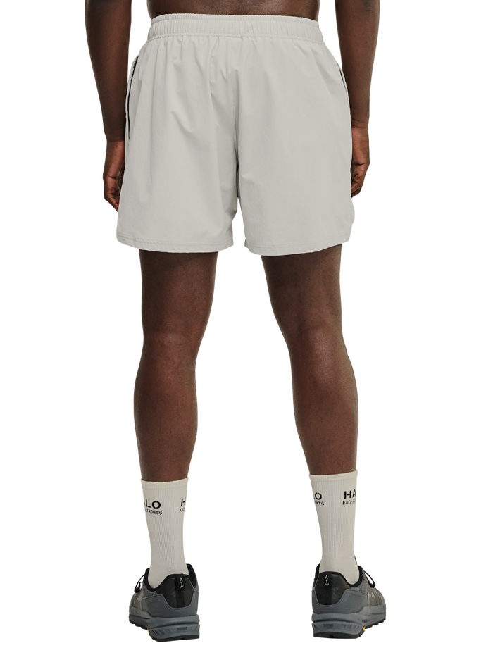 HALO SHORTS, SILVER LINING, model