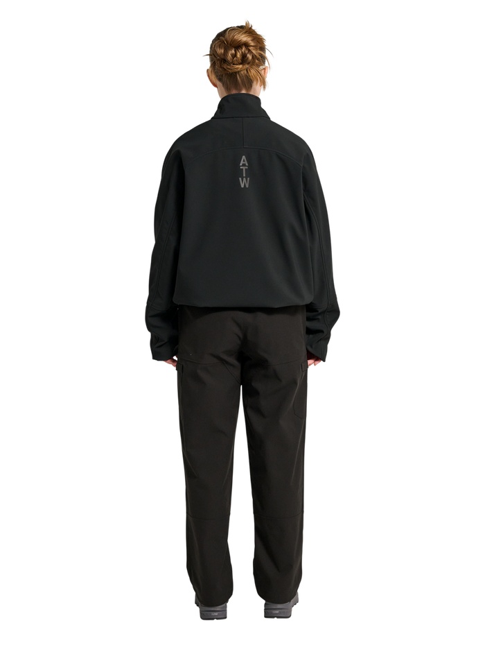 HALO ELITE SOFTSHELL HALF ZIP, BLACK, model