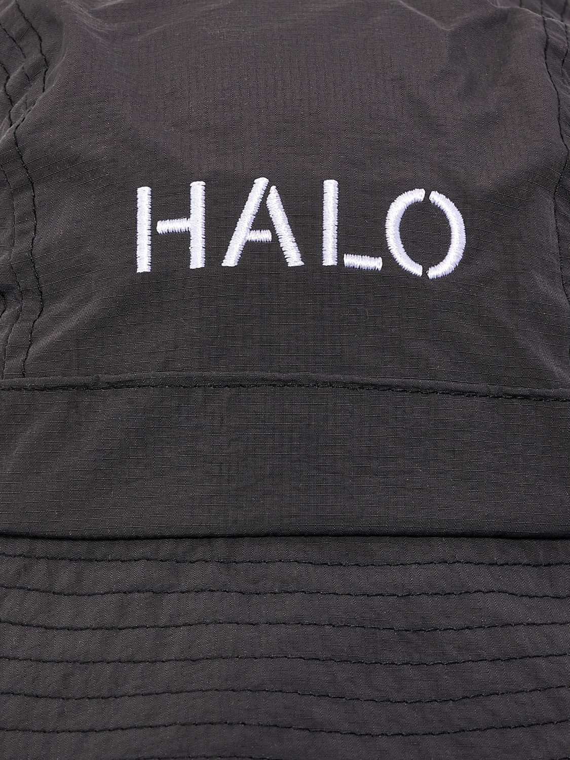 HALO BUCKET HAT NYLON, RAVEN, packshot