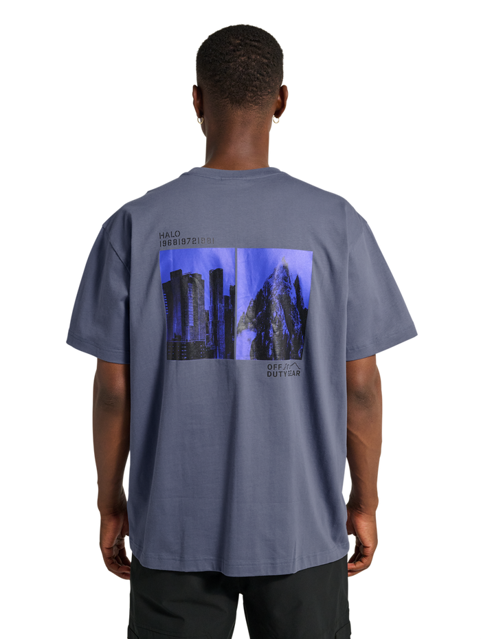 HALO GRAPHIC T-SHIRT, GRISAILLE/GRISAILLE, model