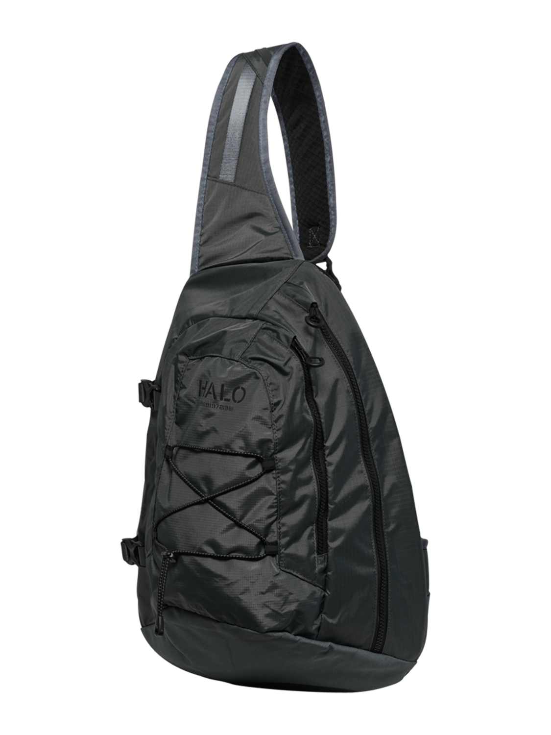 HALO UTILITY CROSSBODY BAG, ASPHALT, packshot