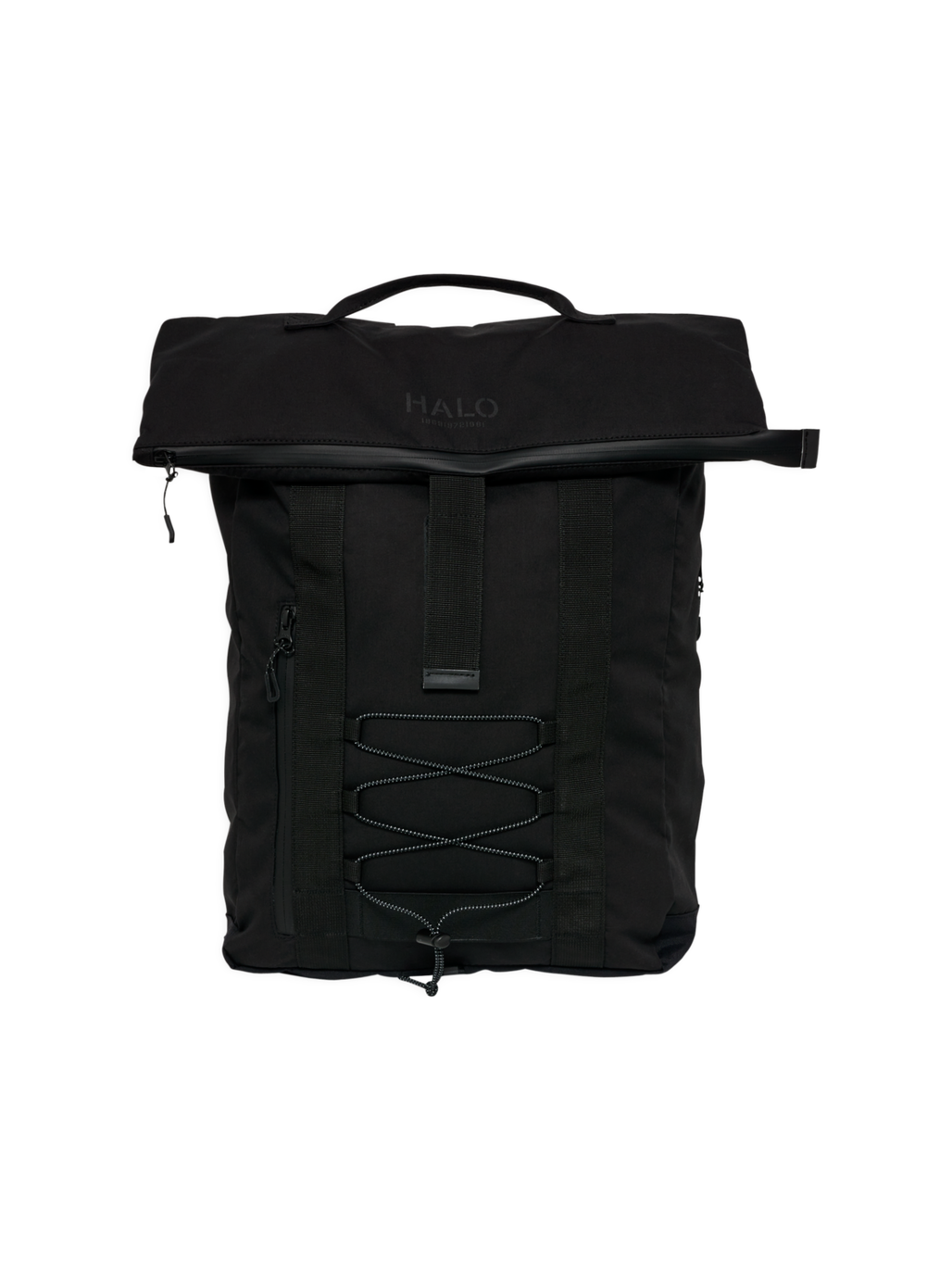 HALO DURA BACKPACK, BLACK, packshot