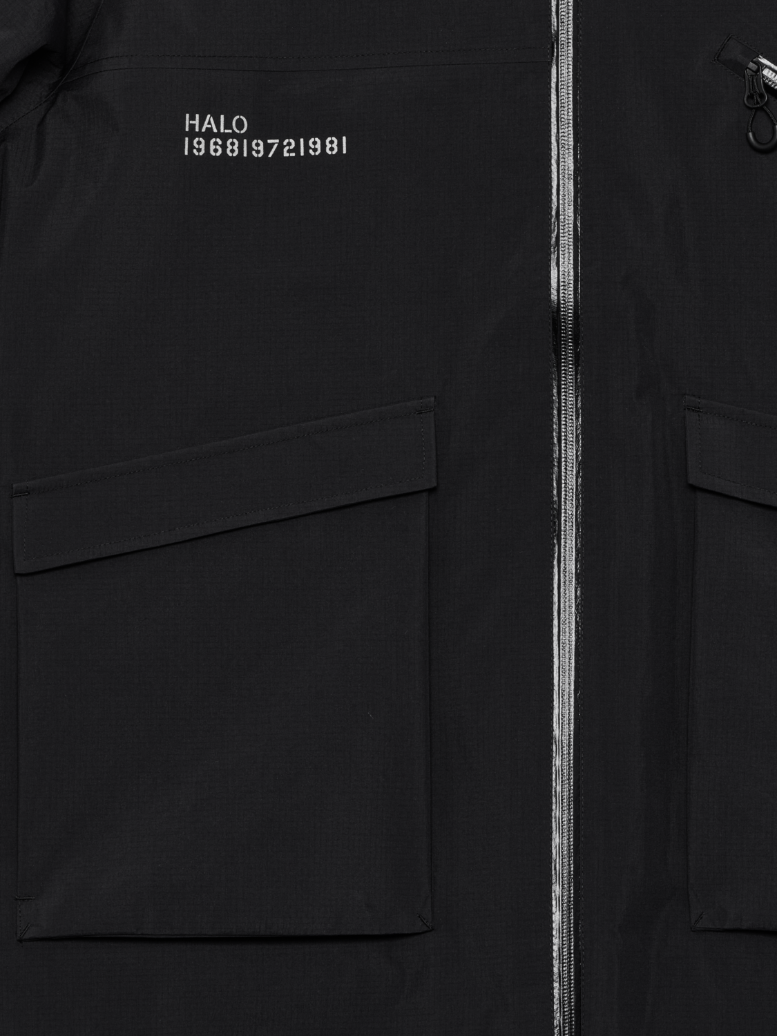 HALO GHOST SHELL JACKET, BLACK, packshot