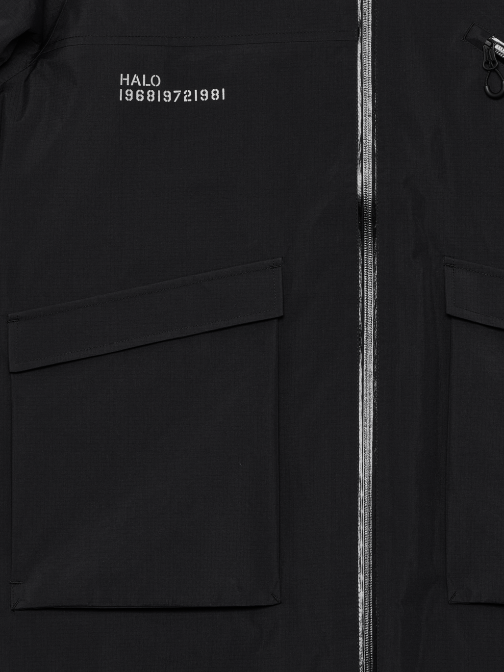 HALO GHOST SHELL JACKET, BLACK, packshot