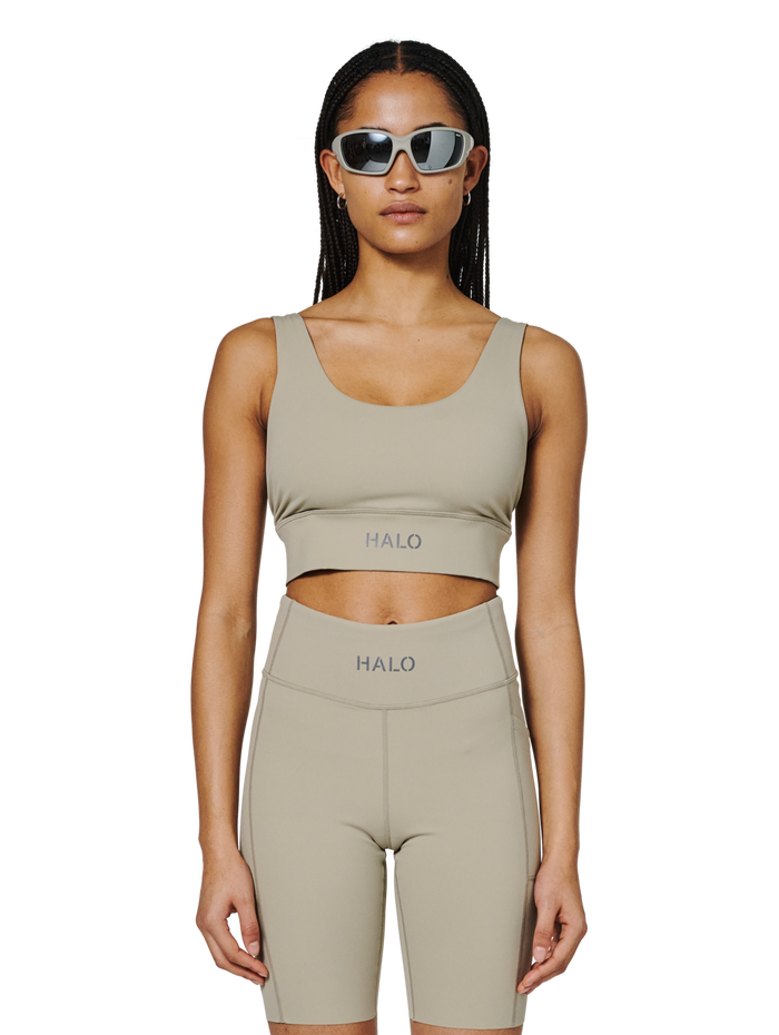 HALO WOMEN TRAINING BRA, SENECA ROCK, model