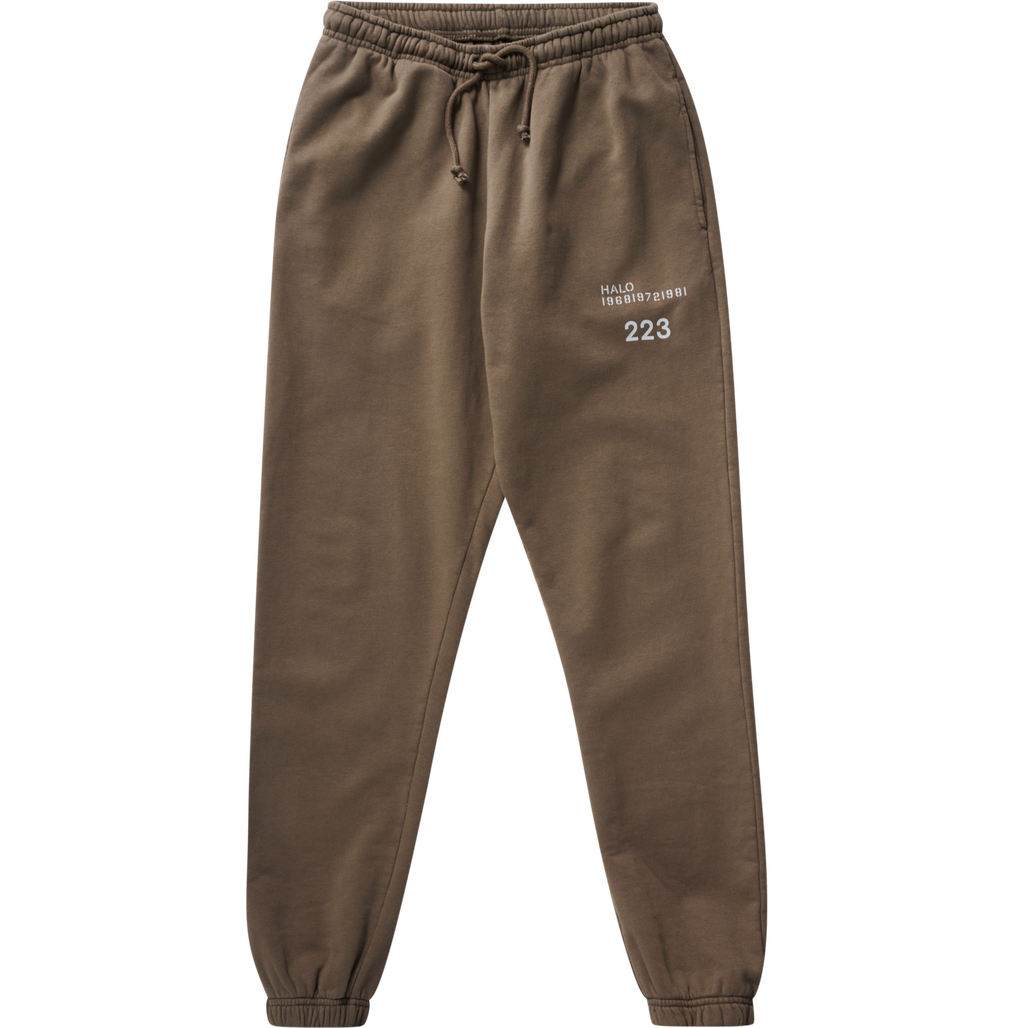 HALO COTTON SWEATPANTS, MAJOR BROWN, packshot
