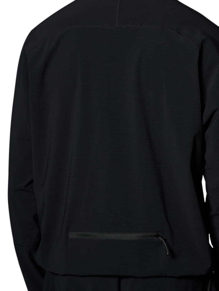 HALO AIRBORNE HALF ZIP, BLACK, model