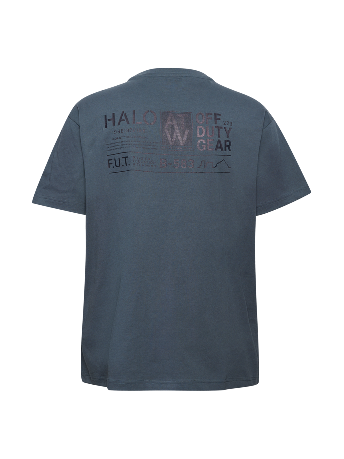 HALO GRAPHIC T-SHIRT 03, DARK SLATE, packshot