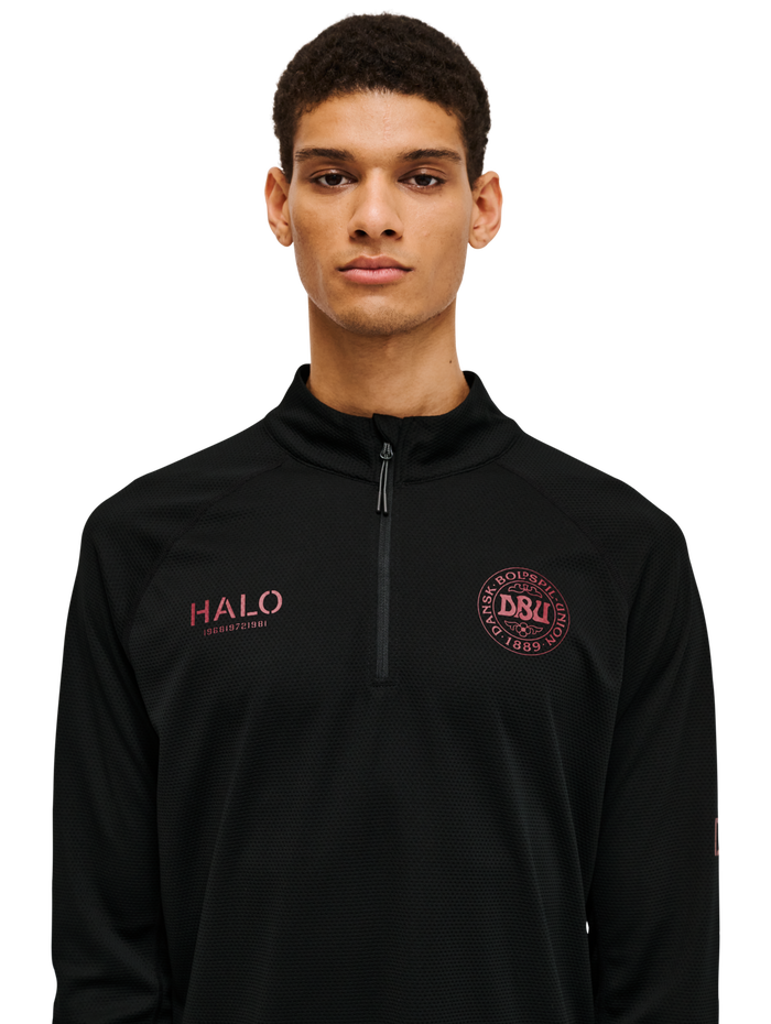 HALO DBU SORONA HALF ZIP, BLACK, model