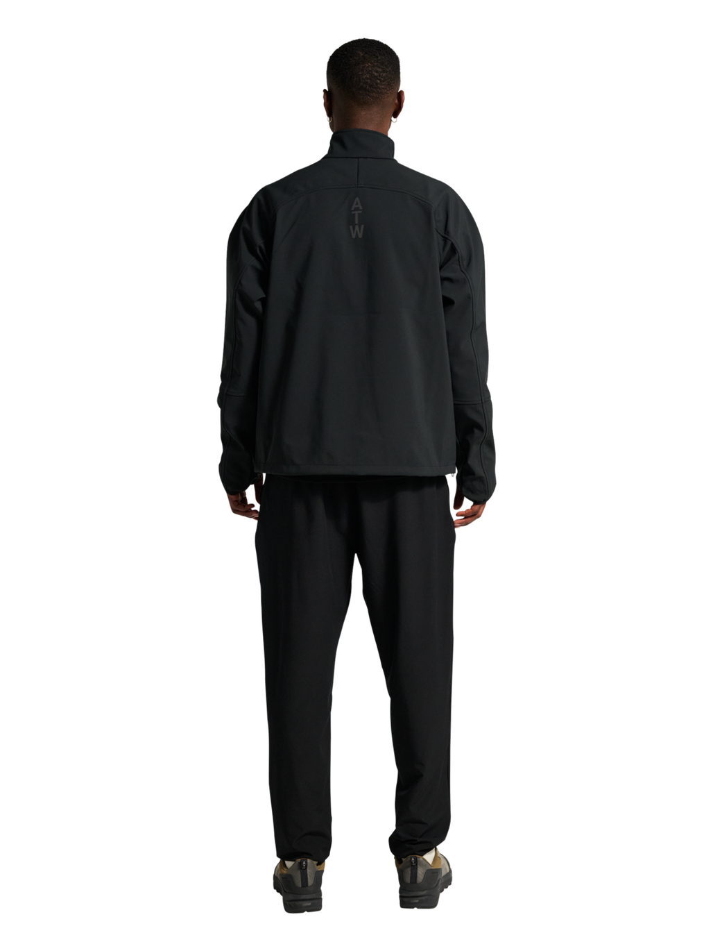HALO ELITE SOFTSHELL HALF ZIP, BLACK, model