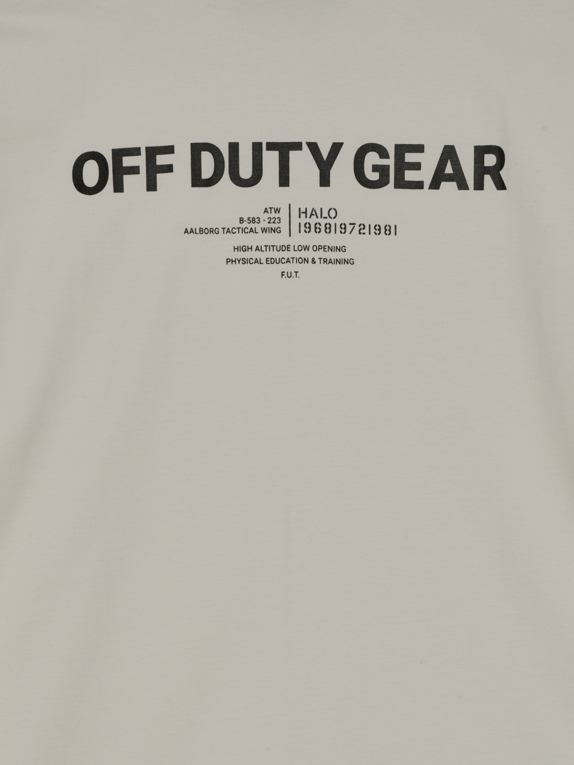 HALO GRAPHIC BOXY T-SHIRT, MARSHMALLOW, packshot