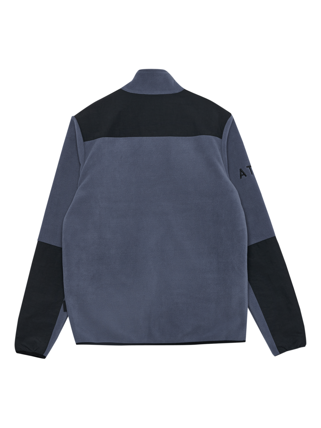 HALO BLOCKED ZIP FLEECE, GRISAILLE, packshot