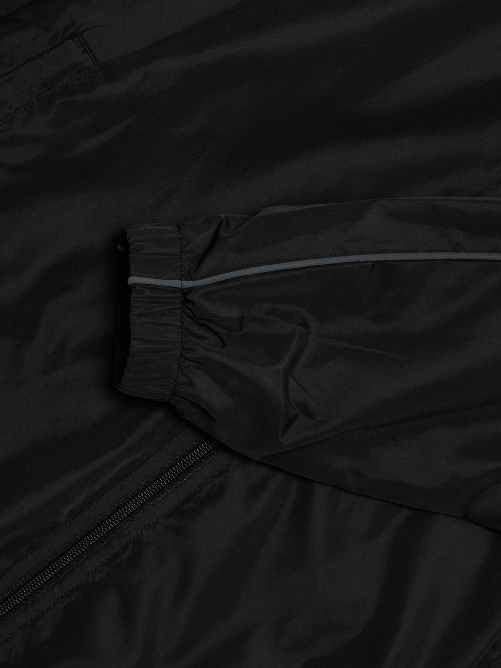 HALO TRACKSUIT  JACKET, BLACK, packshot