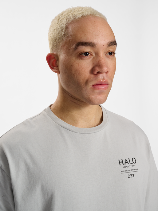 HALO HEAVY GRAPHIC T-SHIRT 223, HARBOR MIST, model