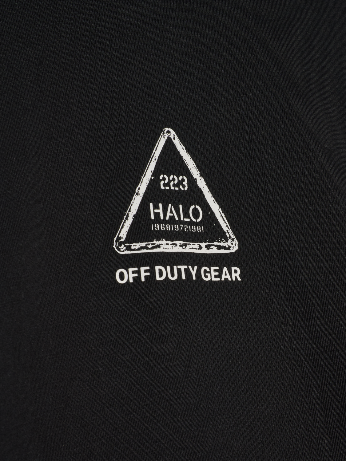 HALO GRAPHIC T-SHIRT, BLACK/OLIVE DRAB, packshot