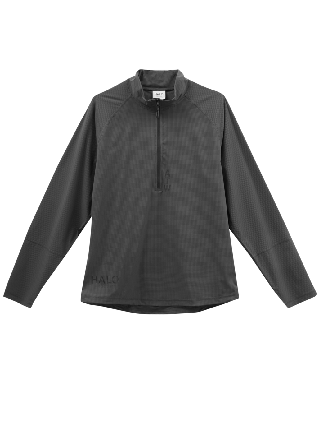 HALO AIRBORNE HALF ZIP, RAVEN, packshot