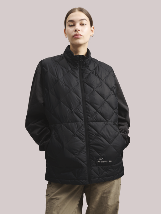 HALO LIGHT THERMOLITE VEST, BLACK, model