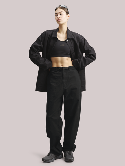 HALO UTILITY PANTS, BLACK, model