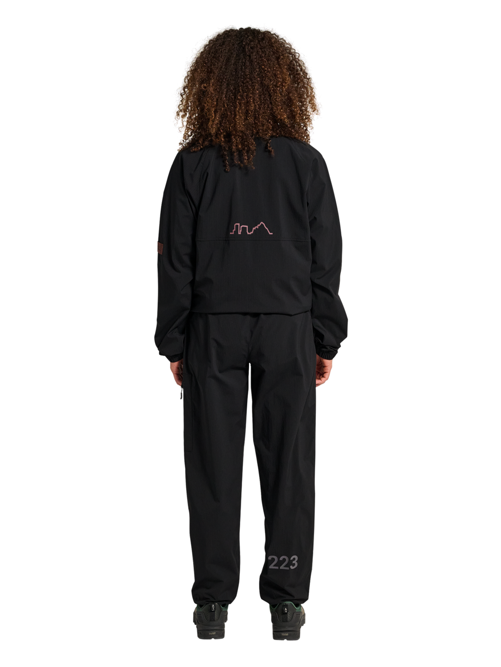 HALO STEEL JACKET, BLACK, model