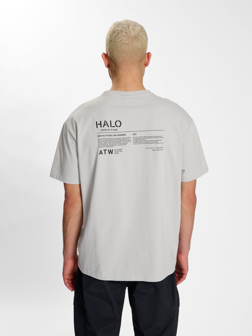 HALO HEAVY GRAPHIC T-SHIRT 223, HARBOR MIST, model