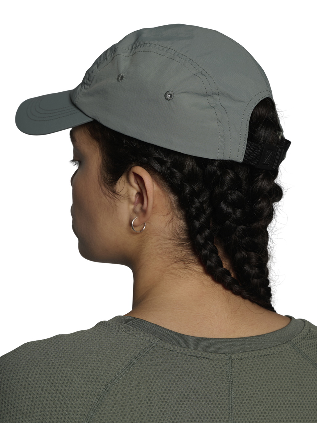 HALO NYLON CAP, AGAVE GREEN, model