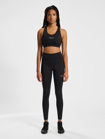 HALO WOMENS BRATOP, BLACK, model