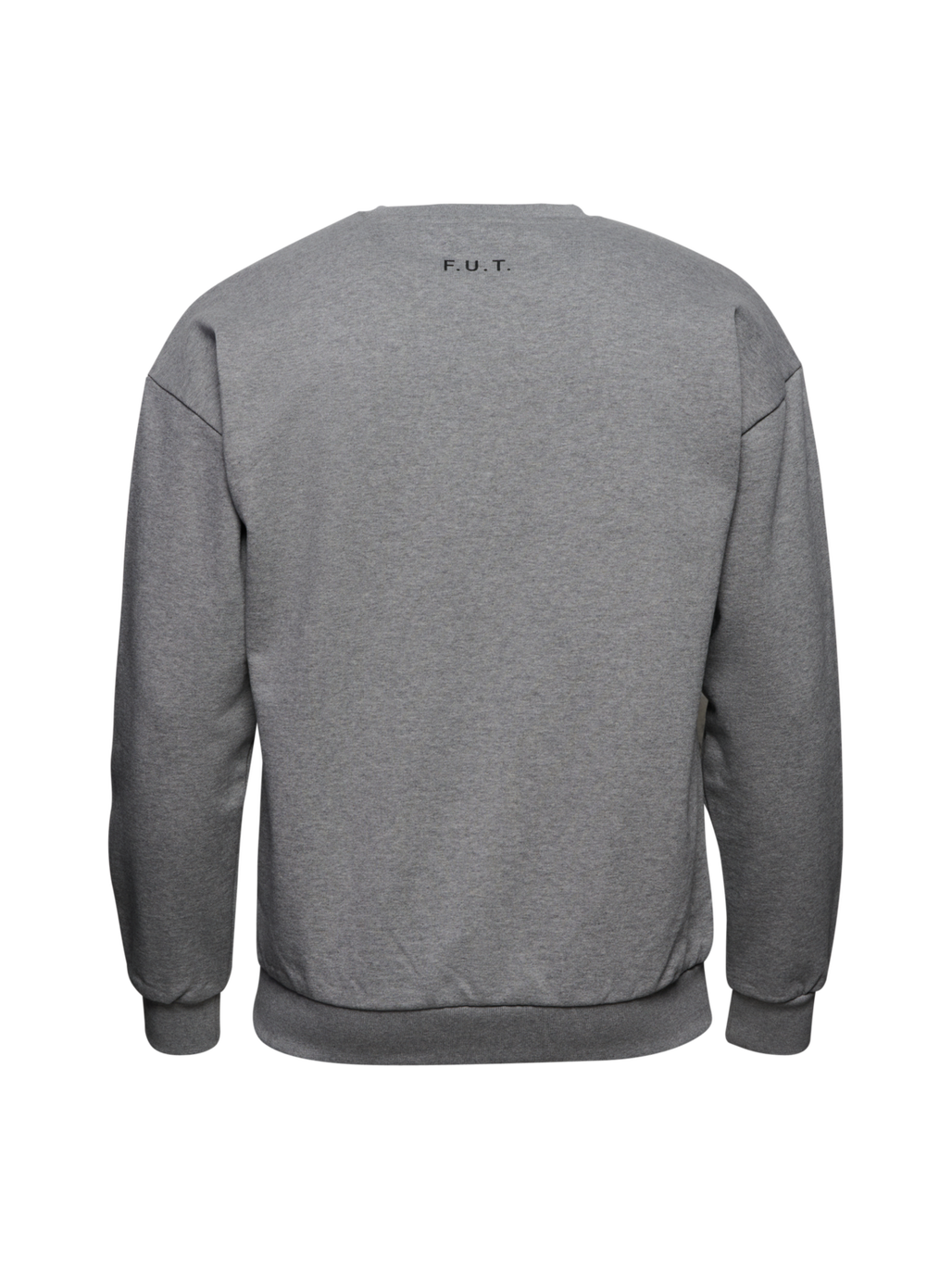 HALO ESSENTIAL CREW, GREY MELANGE, packshot