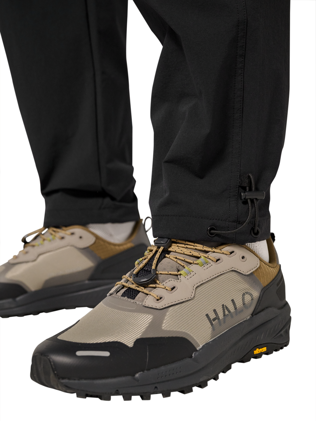HALO TRAIL PANTS, BLACK, model
